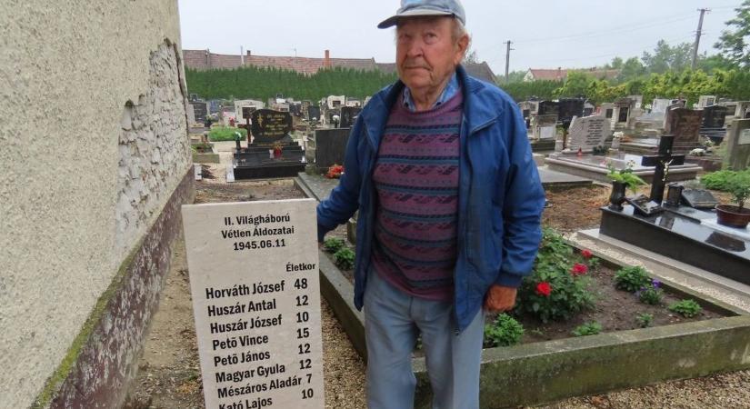 Szörnyű napja Szany történelmének, nyolcvan éve hét helyi gyereket és egy felnőttet ölt meg az akna