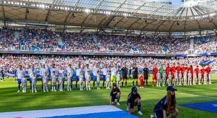 Nagyon közel jártak a bravúrhoz a szlovákok az U21-es Eb nyitómeccsén