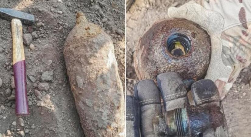 Második világháborús légibombát találtak Debrecenben