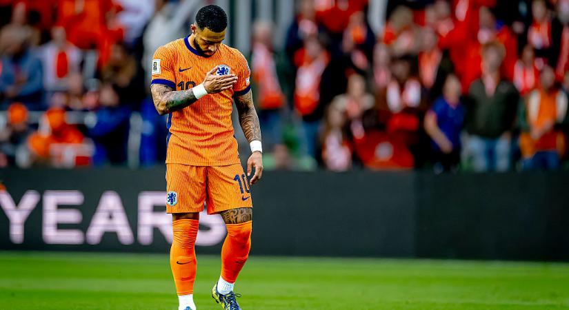 Hollandia: Memphis Depay csúcsot döntött!