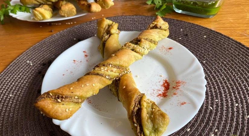Vegán pesztós tekercs – a tökéletes, gyorsan elkészíthető vendégváró