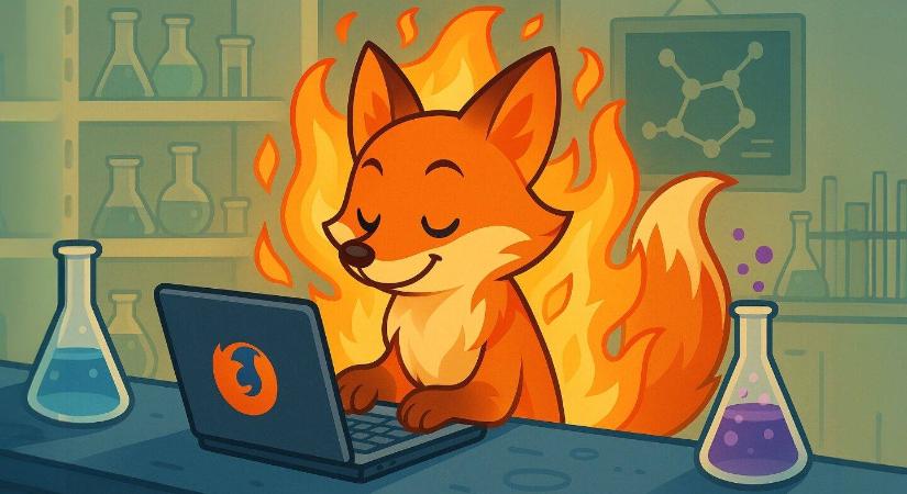 Firefox Labs menüpont bekapcsolása a Beállításokban