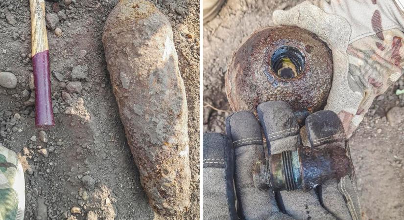 Második világháborús légibombát találtak a debreceni laktanyánál