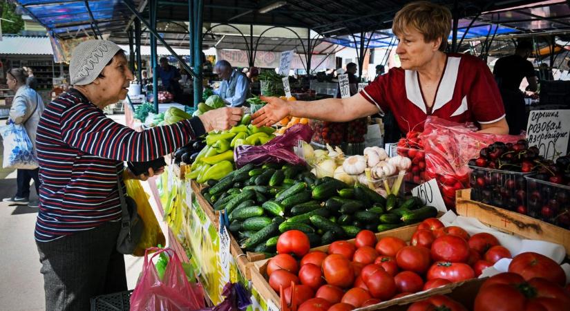 Orosz infláció: rég nem látott jó adat érkezett, de így is súlyos a helyzet