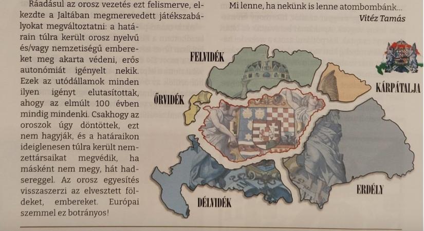 Magyar atombombáról álmodozik a Miniszterelnökség támogatásából megjelenő kerületi lap