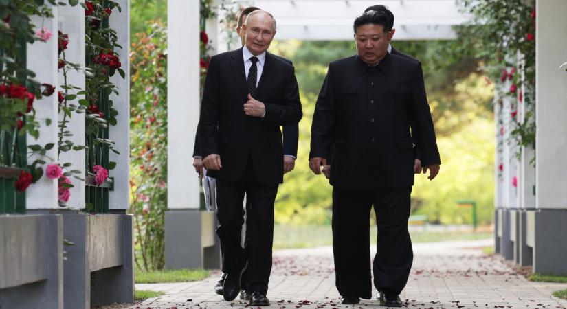 Kim Dzsong Un elszántan üzent Vlagyimir Putyinnak