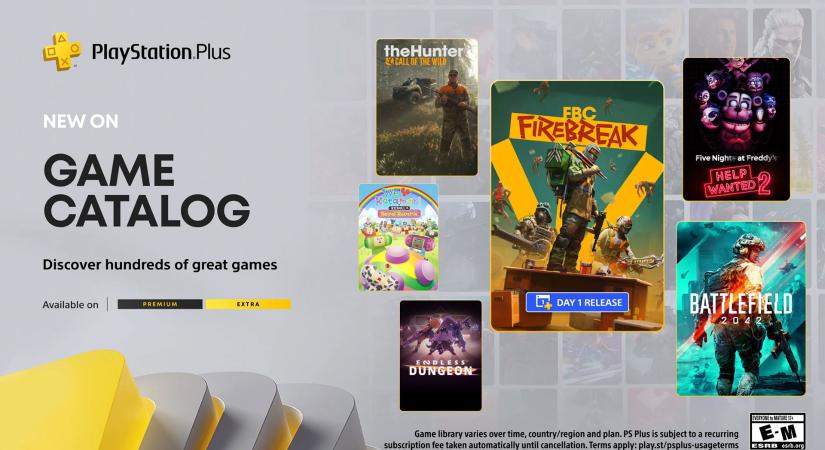 Battlefield 2042-vel és egy FNAF-játékkal is bővült a PS Plus Game Catalog