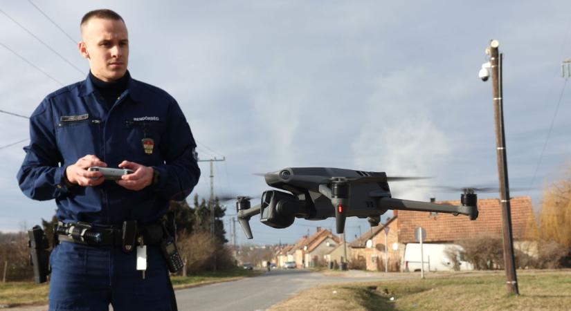 Bírság bírság hátán: drón razziát tartottak Somogyban a rendőrök