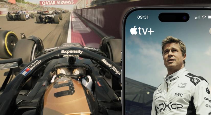 Az Apple készített egy haptikus előzetest az F1 filmhez, amit csak iPhone készülékeken lehet lejátszani