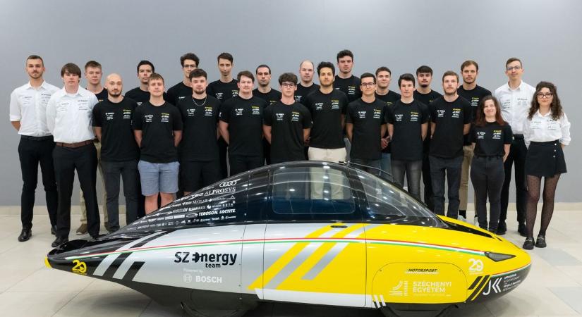 SZEnergy Team: újabb címvédésre készül a Széchenyi Egyetem elektromos autót fejlesztő hallgatói csapata - fotók