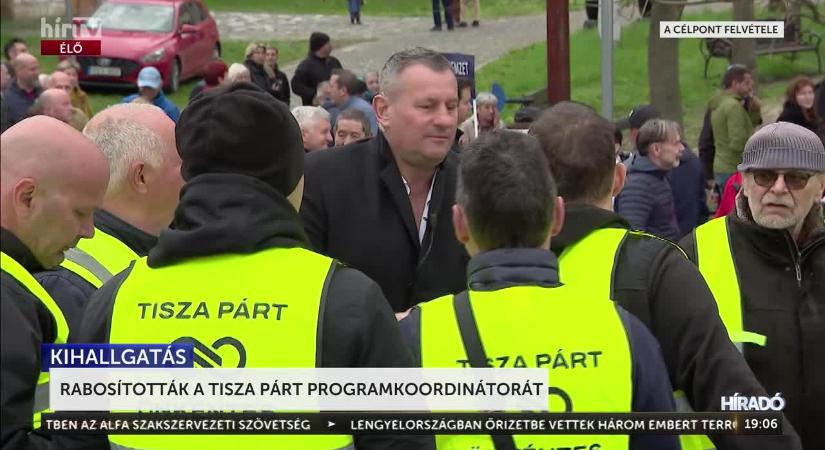 Gyanúsítottként hallgatta ki és rabosította a Tisza Párt program-koordinátorát a NAV  videó