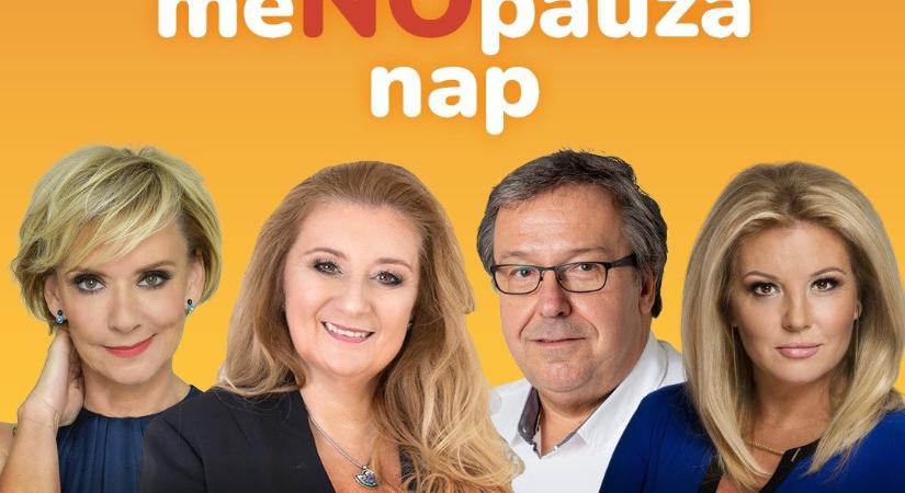 Szombaton egész nap a menopauzáról és annak hatásairól szól a MeNopauza nap