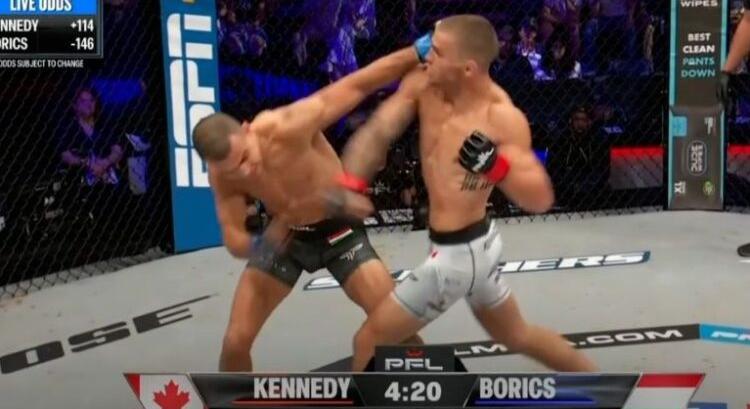 Borics Ádám többségi pontozással legyőzte Jeremy Kennedyt! - totaldamage