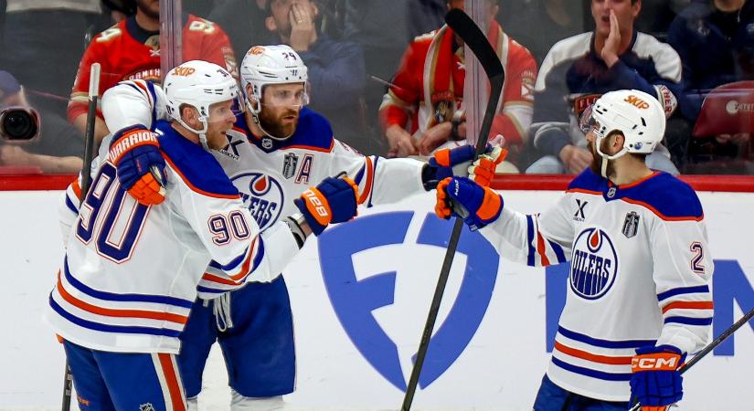 Ezúttal az Edmonton győzött hosszabbításban az NHL döntőjében