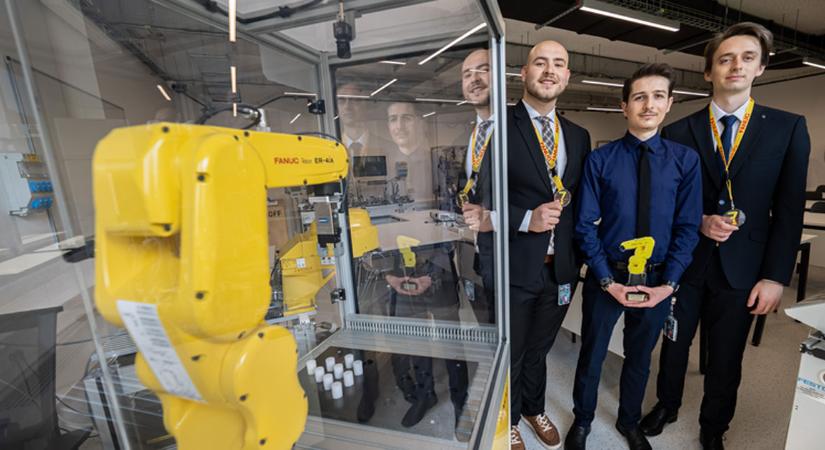 Ipari robotikában a debreceniek a legjobbak az országban