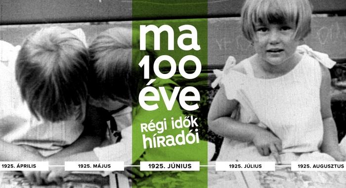 Ma 100 éve – Sorozatban kel életre mozgóképen a múlt