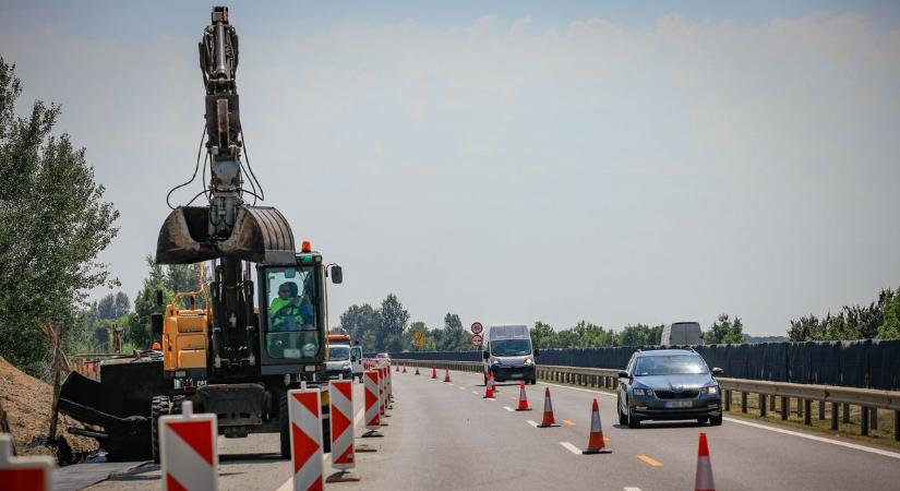 Balatonra készülsz a hétvégén? Lezártak egy fontos csomópontot az M7-esen