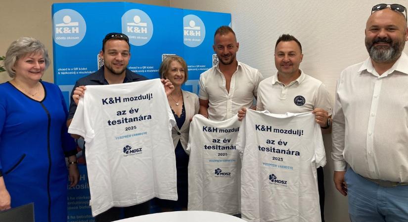 Átadták a K&H mozdulj! az év tesitanára vármegyei díjakat