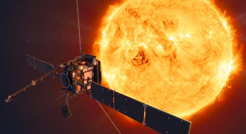 Lenyűgöző képeket készített a Solar Orbiter a Nap eddig sosem látott déli pólusáról