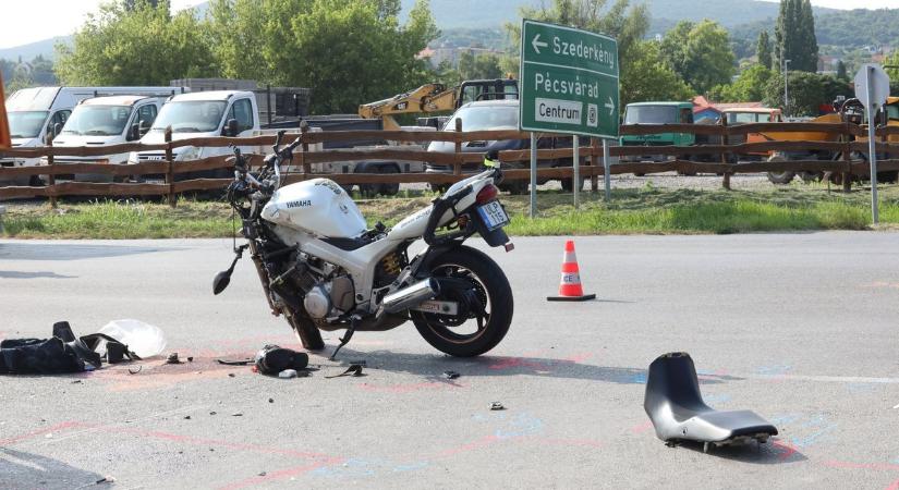 Újabb súlyos motorosbaleset, ezúttal a 6-os főúton
