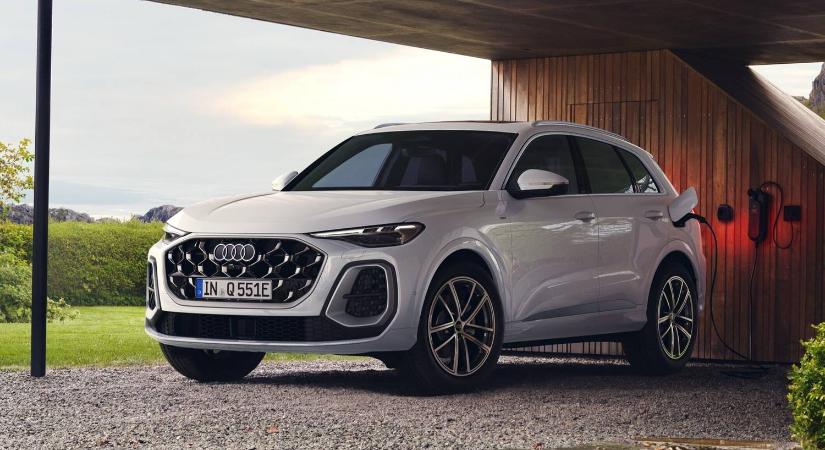 Giga hatótávval érkezett az új tölthető hibrid Audi Q5