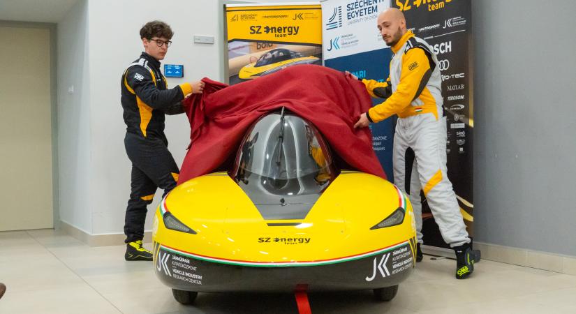 SZEnergy Team: újabb címvédésre készül a Széchenyi István Egyetem elektromos autót fejlesztő hallgatói csapata