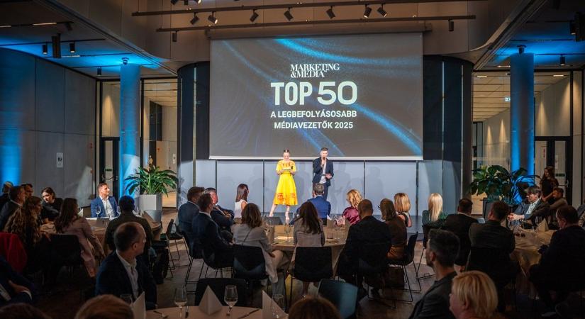 Ilyen volt a TOP50 díjátadó – fotókkal