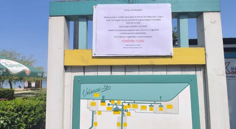 Lezárták az egyik népszerű dunántúli strandot – tilos itt fürödni!