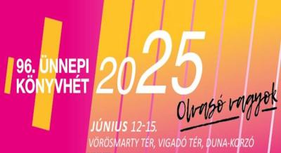 Ünnepi Könyvhét Budapest, 2025. június 12-15.