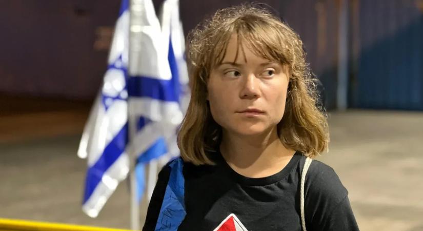 Greta Thunberg azzal vádolja Izraelt, hogy állítólag elrabolta őt és más ökoaktivistákat