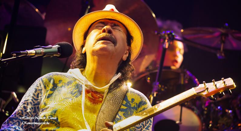 Carlos Santana koncertfotók 2025.06.10. Budapest, MVM Dome