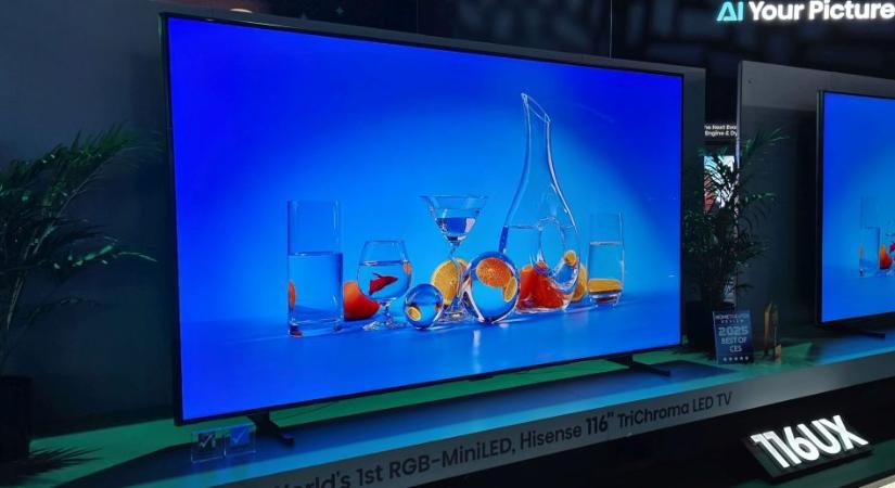 A világ első RGB Mini LED tévéje halálosan drága lesz