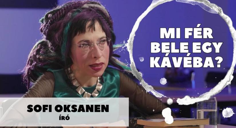 Mi fér bele egy kávéba? Sofi Oksanen íróval beszélgetünk szombaton 11 órától a Maszol YouTube csatornáján