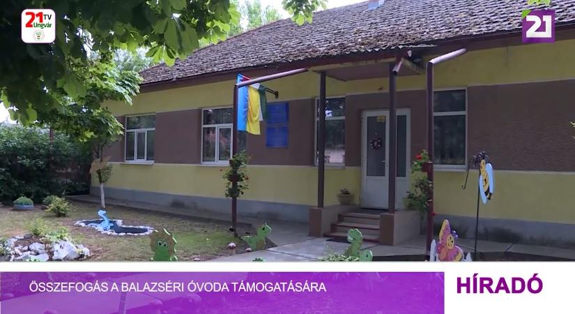 Összefogás a balazséri óvoda támogatására (videó)