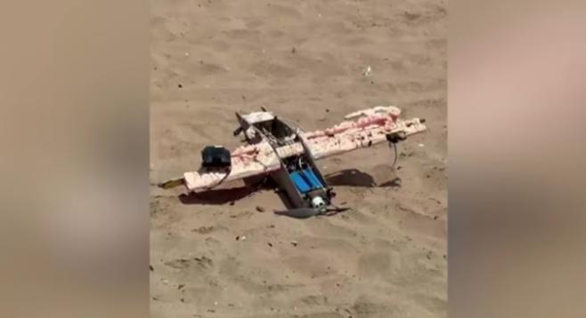 Feltehetően ukrán drónt találtak a török partoknál strandolók