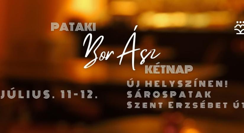 Pataki BorÁsz Kétnap 2025 Sárospatak