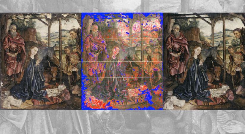 Ezzel az új, AI-alapú eszközzel órák alatt elvégezhető egy sérült festmény restaurálása