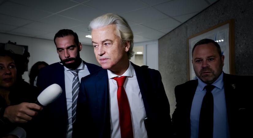 Asztalt borított Geert Wilders