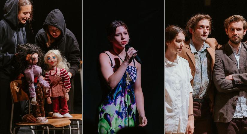 EGY CSODÁLATOS TRUPP (3. rész): Je vole, Repülök - Bábok, görögök, némaszínház a 60. Jókai Napokon (BESZÁMOLÓFOTÓK)