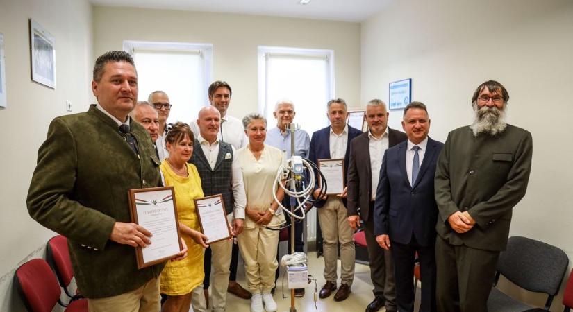 Fontos adomány érkezett a szolnoki kórházba, erre költötték a támogatást