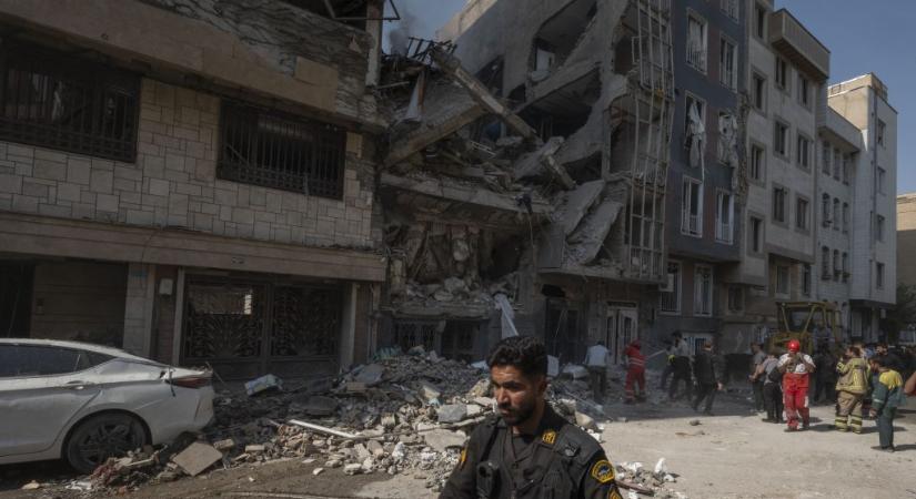 IDF: Irán rakétákat lőtt ki Izraelre