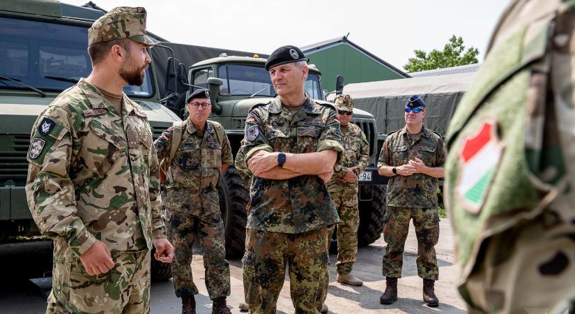 Vásárhelyen járt a Német Szárazföldi Erők parancsnok-helyettese