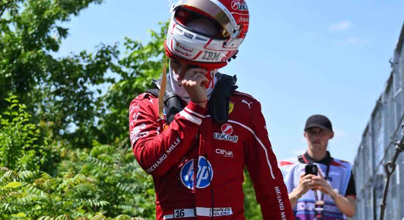 F1: Leclerc a falban, a McLaren sehol