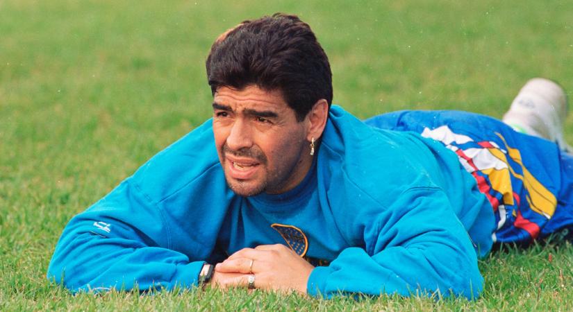Ritka videón Diego Maradona egyedi reggeli rutinja 1997-ből