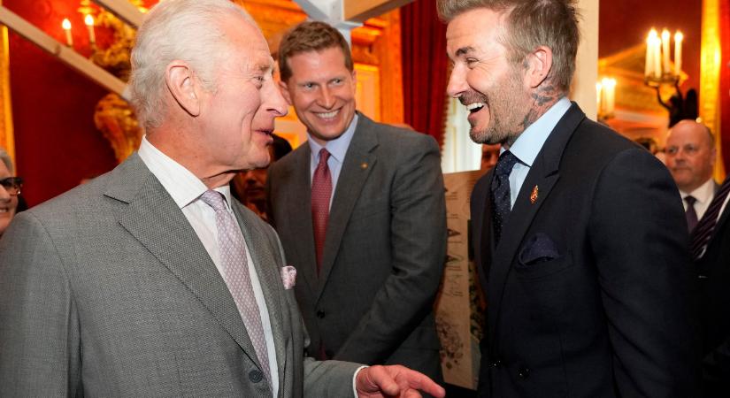 Lovaggá ütik David Beckhamet