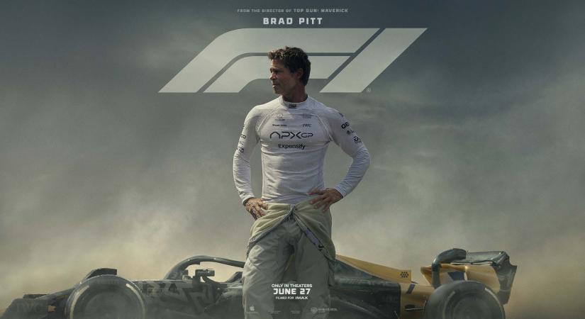 Brad Pitt nem akarta elhinni, min megy keresztül egy F1-es pilóta