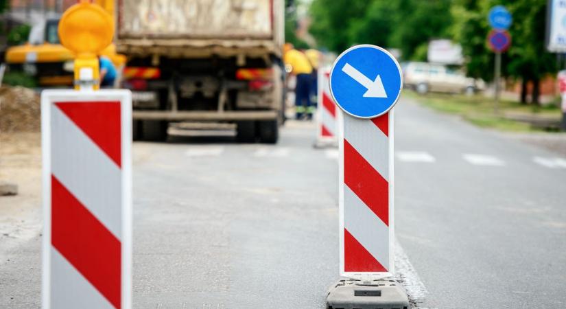 Ideiglenesen zsákutcává válik a forgalmas útszakasz