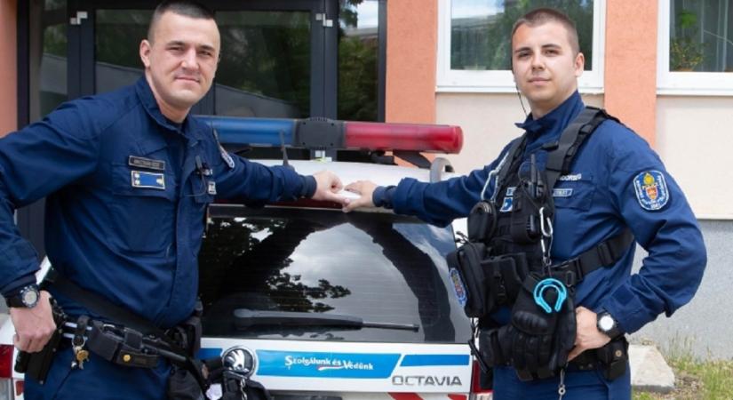 Eszméletlen, vérző tini életét mentették meg a rendőrök