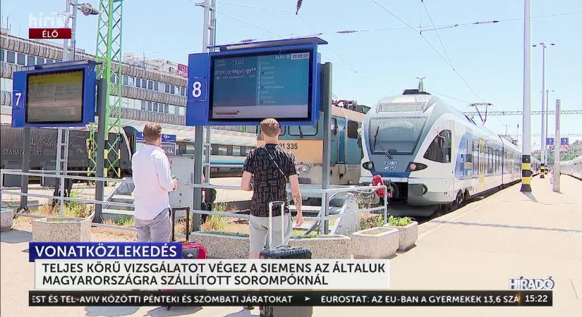 MÁV - Teljes körű vizsgálatot végez a Siemens az általuk Magyarországra szállított sorompóknál  videó
