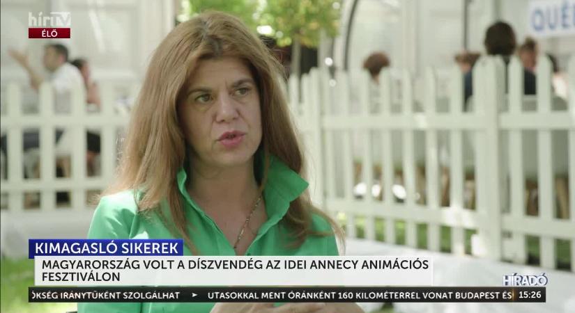 Magyar díszvendégség az Annecy Nemzetközi Animációs Filmfesztiválon  videó